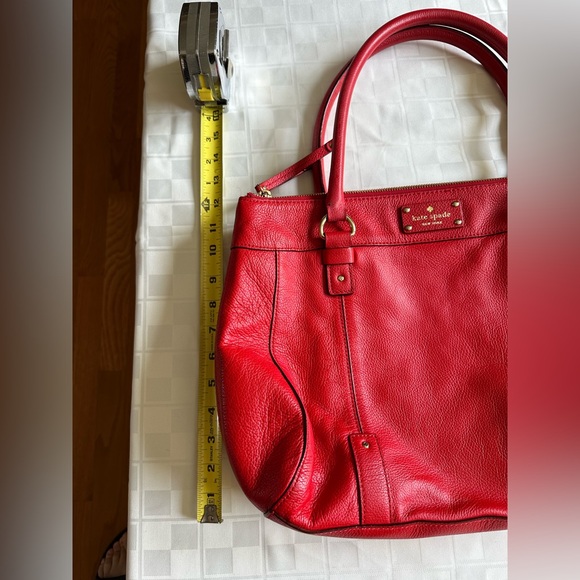 EUC - Kate Spade Red Handbag - Picture 2 of 8